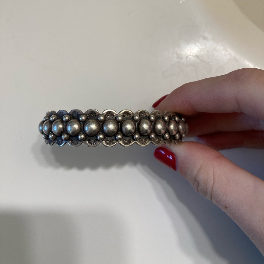 Vintage sterling silver bangle